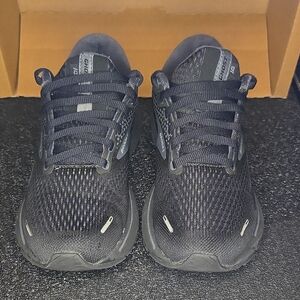 Brooks Ghost 14 Women's Black Mesh Low Top Sneakers Lace Up 120356-1B-020 Sz 7.5